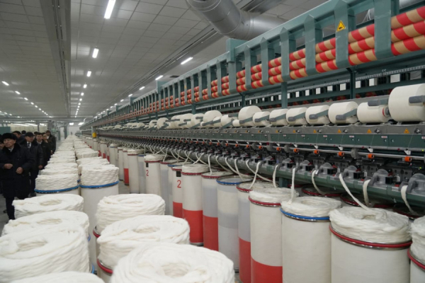 Түркістанда тоқыма бұйымдарын өндіру бойынша мақта агроөнеркәсіптік кешені іске қосылды