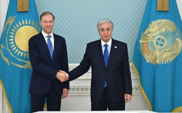 Президент Ресей Федерациясы Үкіметі төрағасының бірінші орынбасарын қабылдады