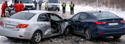 СҚО-да жол апатынан үш адам жарақат алды