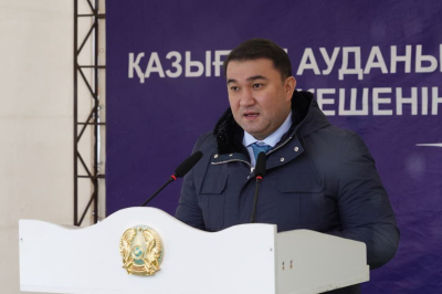 Қазығұрт ауданында заманауи спорт кешені пайдалануға берілді