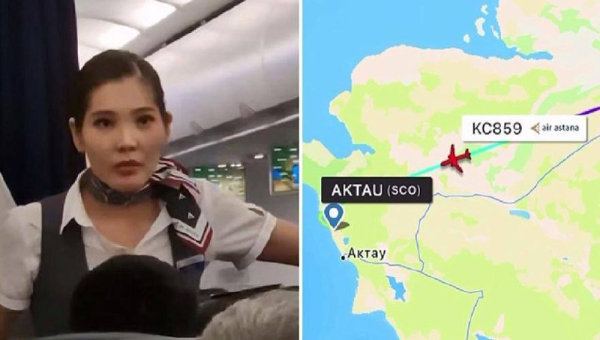 Air Astana рейсінде төтенше жағдай: жолаушылар мен стюардессалар қатты қорыққан