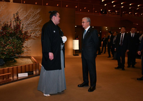 Тоқаев Токиода Кимбозанмен кездесті (фото)