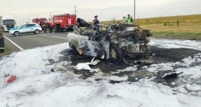 Батыс Қазақстанда төрт адам тірідей жанып кетті