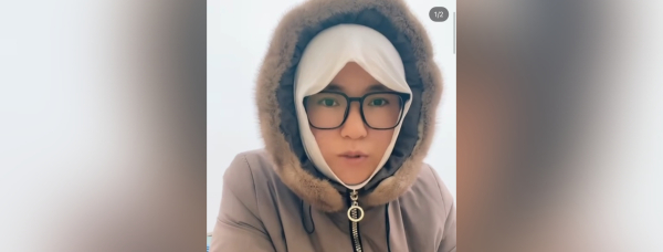 &laquo;Тәрбиешіден сөз естідім&raquo;: Хиджабтағы келіншек жаңа жылға қатысты жанайқайын айтты