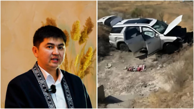 «Көлікте отбасы мүшелері болған»: Нұрсұлтан ұстаз жол апатына ұшырады (ВИДЕО)