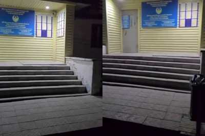 Өскемен әкімдігі немқұрайлы: полиция бекетіне пандус жоқ