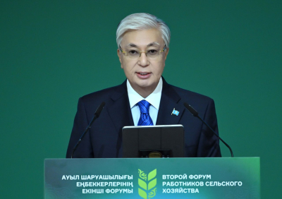 Мемлекет басшысы Ауыл шаруашылығы еңбеккерлерінің екінші форумында сөз сөйледі