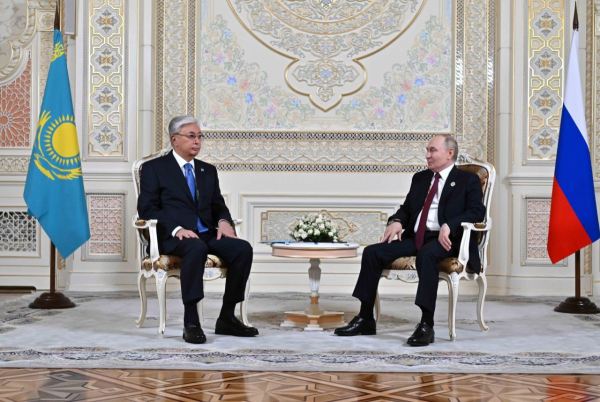 Тоқаев Путинмен Душанбеде кездесті (ВИДЕО)