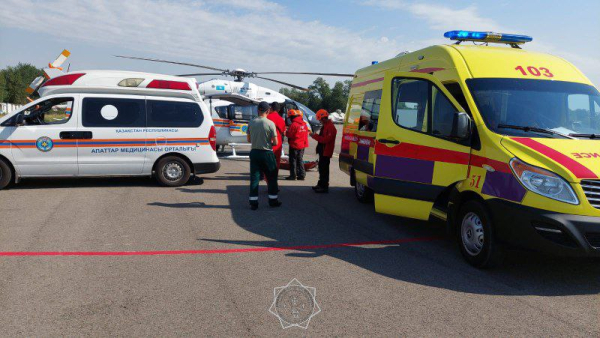 Алматы тауларында 72 жастағы ресейліктің аяғын тас басып қалды