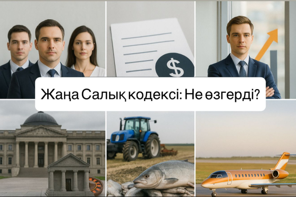 Жаңа Салық кодексі: Не өзгерді?