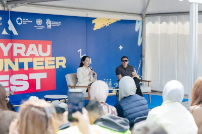 &laquo;ATYRAU VOLUNTEER FEST&raquo;: Атырауда 1000-ға жуық жас бас қосқан ауқымды шара өтіп жатыр