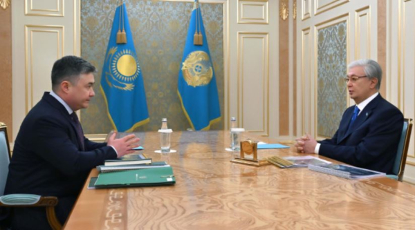 Мемлекет басшысы Ұлттық банк төрағасын қабылдады