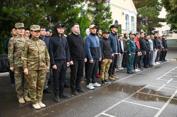 Астанада 90 әскери міндетті он күндік жиынға шақырылды