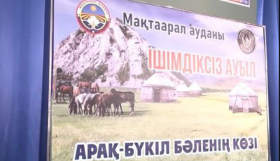 Мақтаарал ауданы ішімдіксіз ауылдар бойынша көш бастап тұр