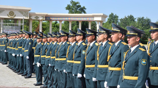 Ұлттық ұлан жас офицерлерінің 25-ші шығарылымы өтті