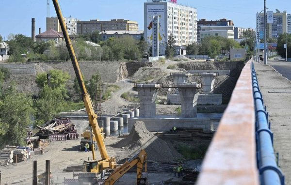 Биыл Семейдегі жаңа көпірдің құрылысы аяқталады