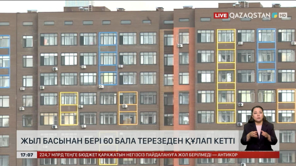 Жыл басынан бері 60 бала терезеден құлаған