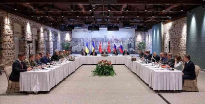 Түркия, Ресей және Украина бейбіт келіссөз жасау үшін Стамбұлда бас қосты