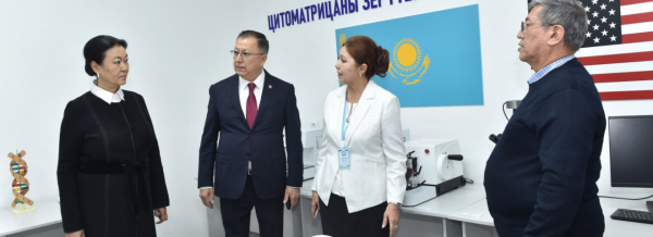 Қазақстан &ndash; АҚШ ынтымақтастығындағы жаңа цитоматрицалық ғылыми орталық ҚазҰУ қабырғасында ашылды