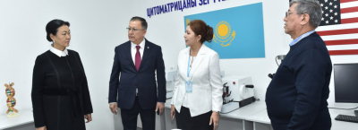 Қазақстан &ndash; АҚШ ынтымақтастығындағы жаңа цитоматрицалық ғылыми орталық ҚазҰУ қабырғасында ашылды