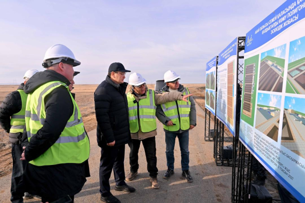 Семейде құны 8 миллиард теңгелік қоқыс полигонының құрылысы басталды