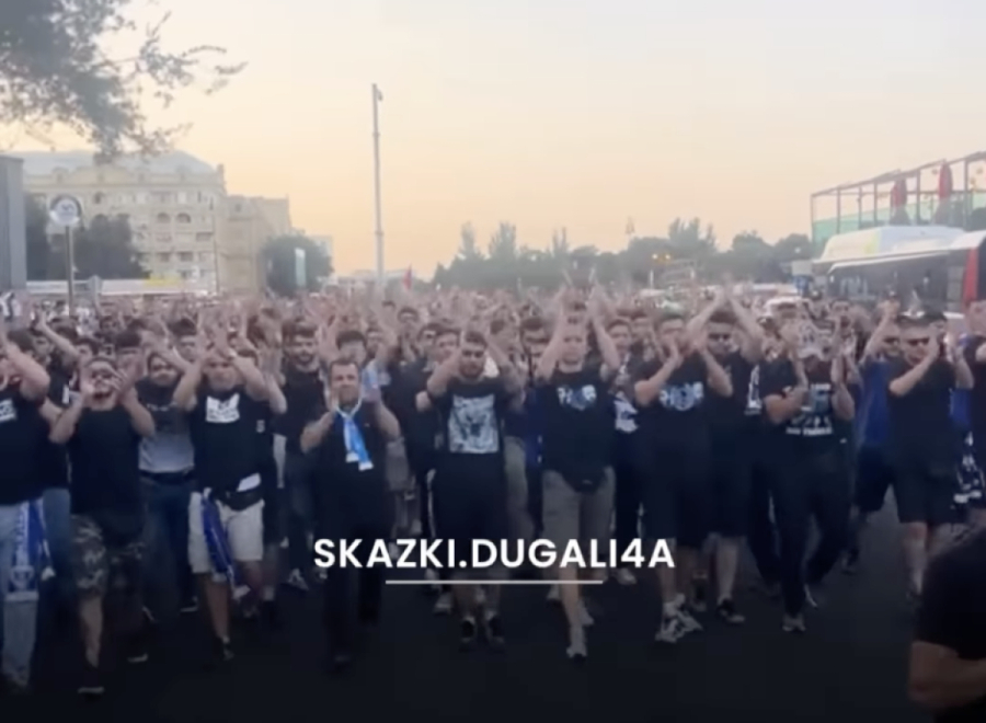 «Қайратқа» бауырлас қолдау: «Қарабақ» жанкүйерлері қазақ клубын жеңісімен құттықтады (ВИДЕО)