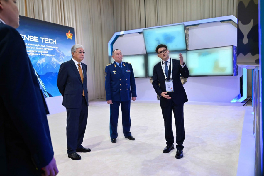 Тоқаевқа Defense Tech жобасы таныстырылды