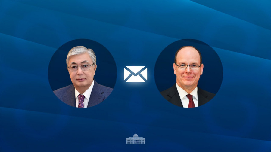 Тоқаев Монако князін құттықтады