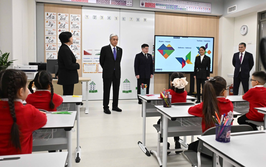 Президент New Generation School Astana ғимаратына барды