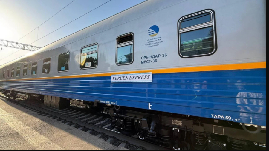 Қазақстан мен Өзбекстан «Keruen Express» туристік пойызын іске қосты