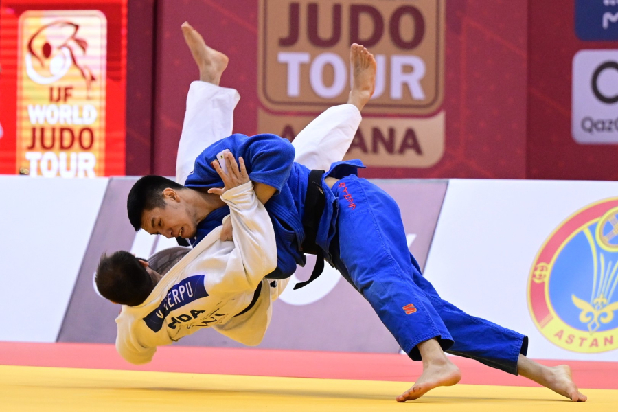 Жалғас Қайролла дзюдодан Grand Slam турнирінде Қазақстан қоржынына алтын жүлде салды