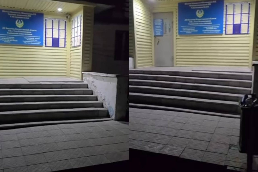 Өскемен әкімдігі немқұрайлы: полиция бекетіне пандус жоқ
