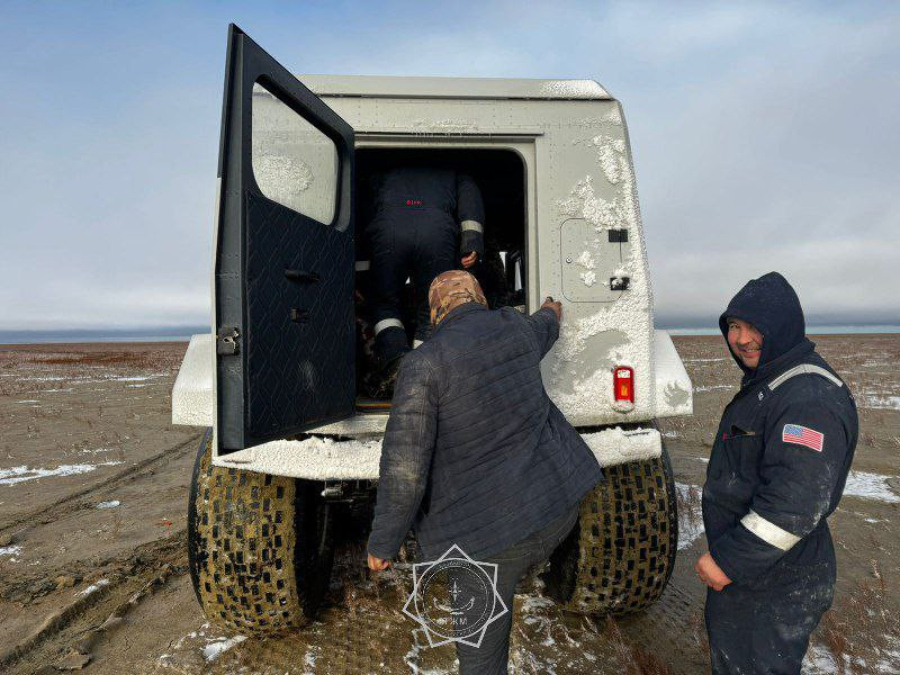 Атырау облысында батпаққа батқан 4 адам құтқарылды