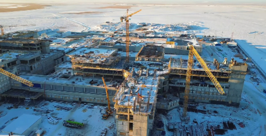 Көкшетауда жаңа көпбейінді аурухана салынып жатыр