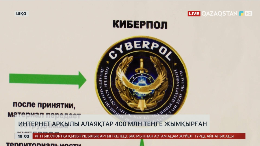 Өскеменде интернет арқылы алаяқтар 400 млн теңге жымқырған