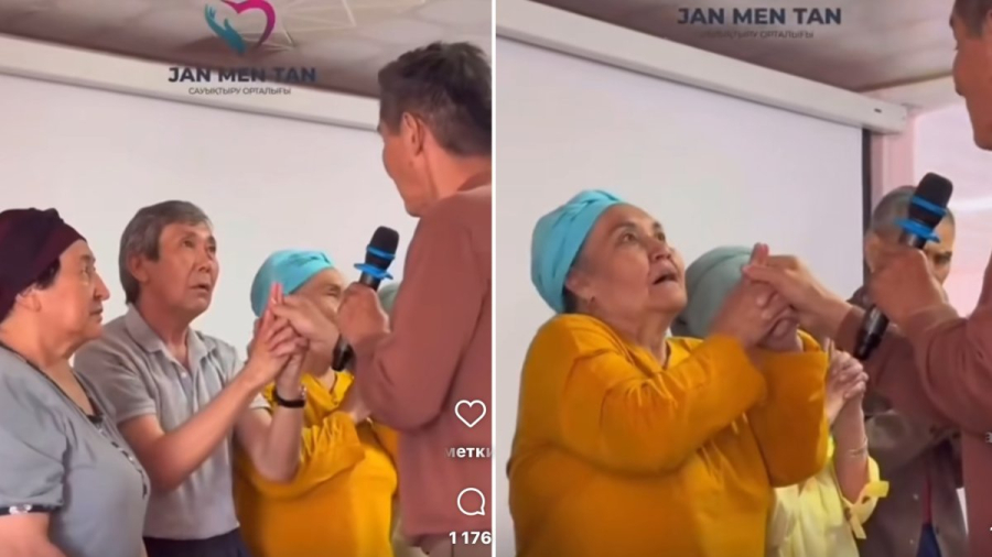 «Аңқау елге арам молда»: Желіде Ахметбек Нұрсиланың халыққа ем-дом жасап жатқан видеосы тарады
